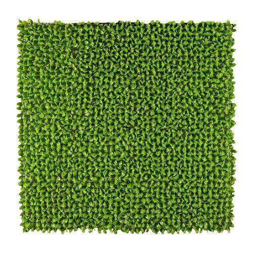 Leaf mat L100 W100 H5 cm green