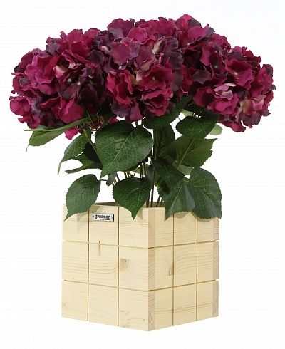 Hydrangea Retro Reilly Cachepot Dekollete Chess 20