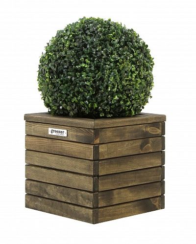 Orb Boxwood Camos Cachepot Dekollete Roca Cube 30