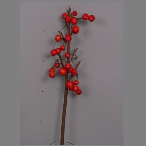 H57 cm branch with red apples