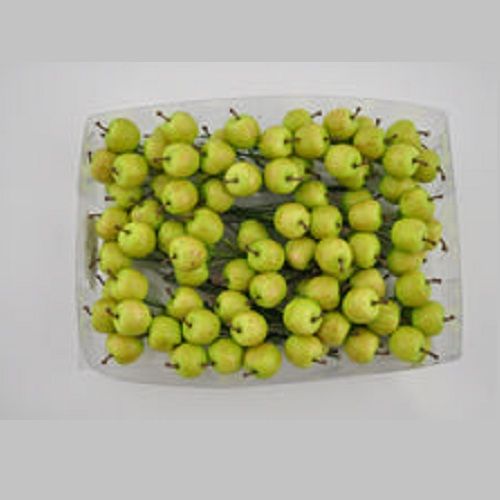 Apples D2 cm green 108 pcs on wire