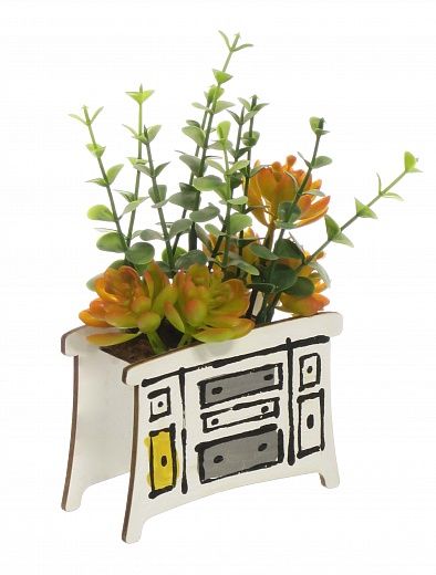 Children's dresser succulent mix available to order 6 pieces