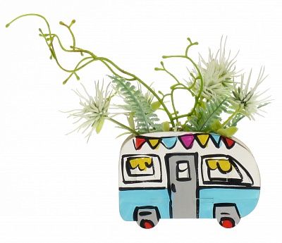 Children's Bus succulent mix available to order 5 pieces