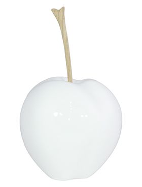 Apple Fleur Ami Apple D19 H24 cm white