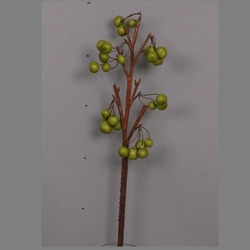 Branch H57 cm with green apples